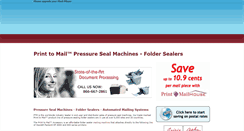Desktop Screenshot of print-2-mail.com